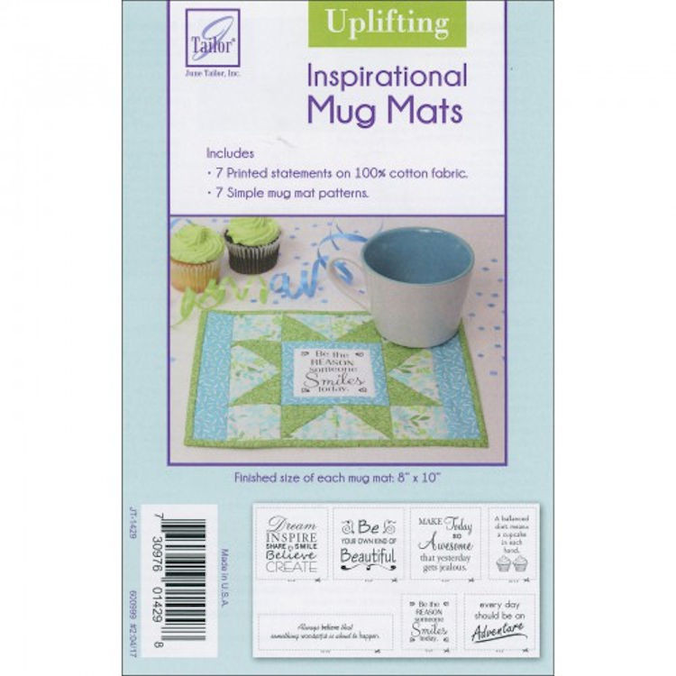 Mug Mat Pattern &amp; Panel  1429