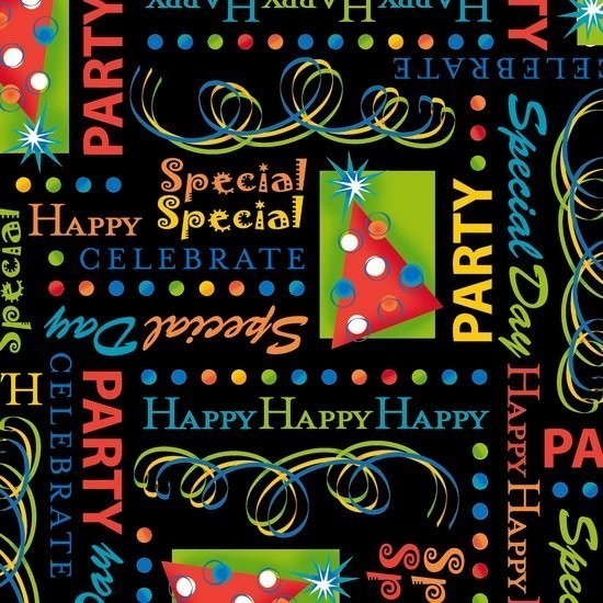 Party On! - Motifs Black - Product Image
