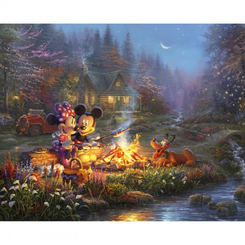 Sweetheart Campfire Panel - Product Image