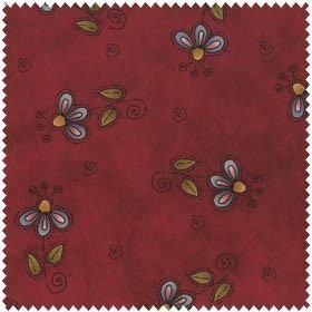 Why - Burgundy Floral - Product Image