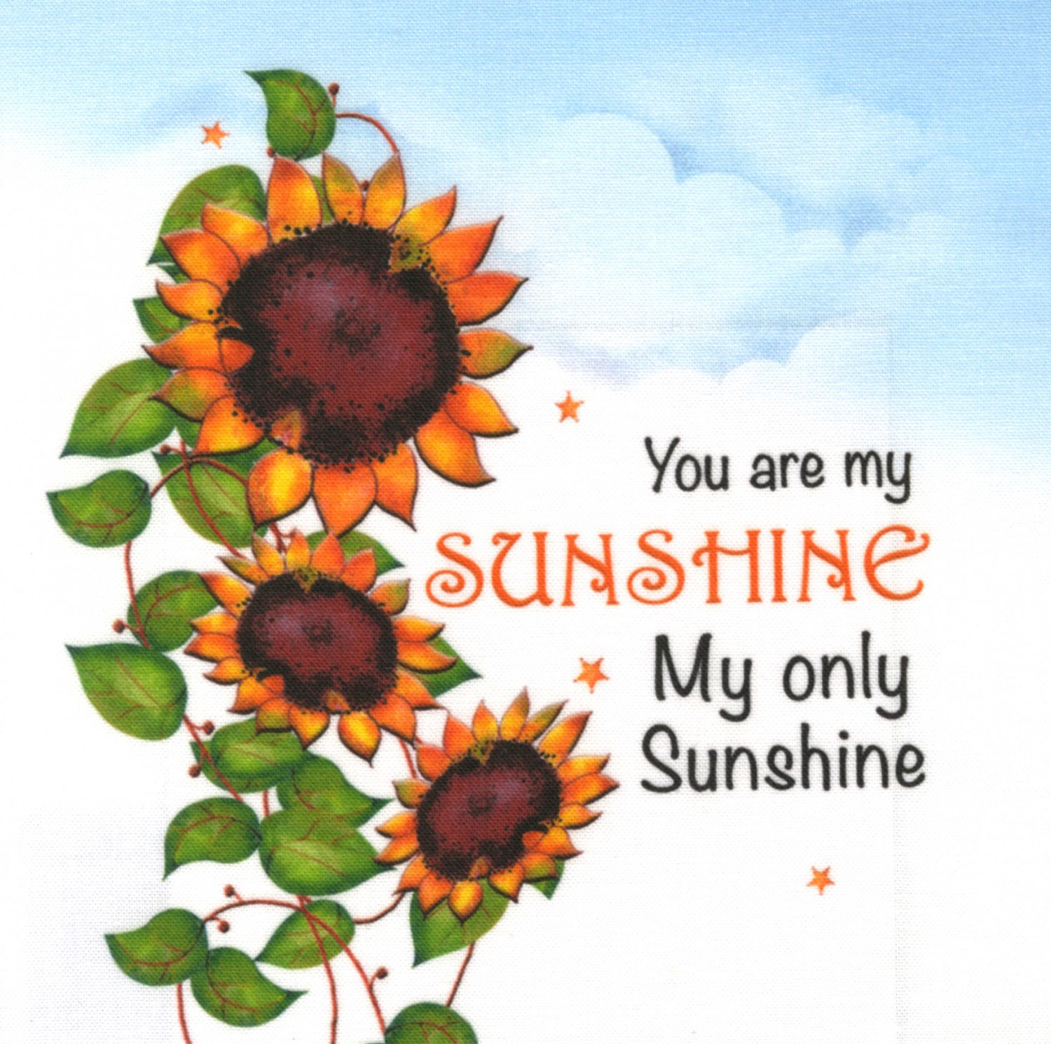 You Are My Sunshine Panel - Product Image